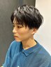 【メンズ限定】メンズカット&シャドウパーマ＆眉カット