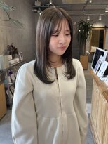 リコ(liko) olive color × layer cut