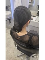 ヨーロ(yolo)&nbsp;シニヨンヘア