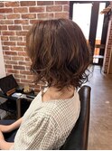 マッシュショートおしゃれ女子ウルフヘア外ハネボブレイヤーボブ