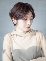 アイティーバイアルバム 八王子店(IT by ALBUM)&nbsp;ショート顔周りレイヤーグレージュくびれヘア_F0221