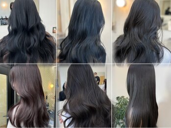 ユエン(uyen)の写真/【暗髪のスペシャリストが集結☆】一人一人のお肌に合わせた暗髪カラーの提案☆就活中もトレンドヘアに