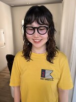 トリッカ 銀座(tricca)&nbsp;ウェーブヘア/ウェーブパーマ/顔周りレイヤー/レイヤーカット