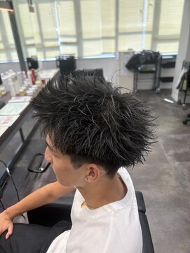 ルースト 京都四条大宮店(ROOST) 刈り上げスパイキーショート