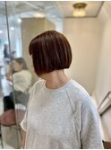 20代30代40代◎似合わせカットデザインカラー暗めカラーボブ