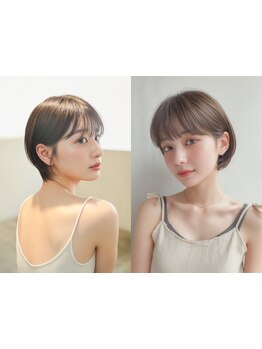 カットに自信あり!ショートヘア~ボブ、鎖骨くらい…その日から扱いやすいスタイルがCEU.ShareSalonで叶う＊