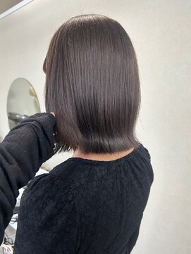 クレム 博多駅店(ChLem) ボブ　グレージュ　髪質改善トリートメント　福岡美容室