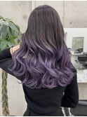【手島カミラ】ラベンダーグラデーション