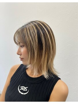 リンドヘアー(Lindo hair) 抜きっぱレイヤーバレイヤージュ