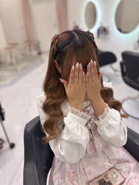 ヘア サロン クラン ソア 心斎橋店(hair salon clan soar) 編み上げハーフツイン