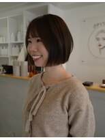 エンリッチヘア(enrich hair) ミニボブ/お顔周り/オリーブベージュ