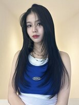 アイトーキョーエス 渋谷(AI TOKYO S) 着物ヘア/ダークアッシュ/ロングレイヤーカット/渋谷