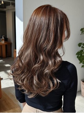 TELA HAIR 石岡店【テーラヘアー】【4月15日NEW OPEN（予定）】  ブリーチなしダブルカラーココアグレージュ【TELA HAIR 石岡】