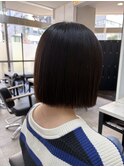大人可愛いボブぱつっとボブ平行ボブ10代20代30代