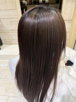 アニュウ(A’new)の写真/一人一人に合わせたケアで、くせ毛・うねりを根本から解決☆カットだけでまとまる髪へ！