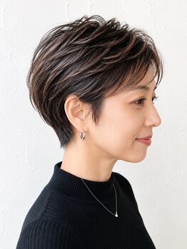 スーパーセッションヘッドライン(SUPERSESSION HEADLINE)の写真/髪や頭皮へのダメージが少ない薬剤で白髪をしっかりカバーしながら上品な仕上がりに【西横浜駅/保土ヶ谷】