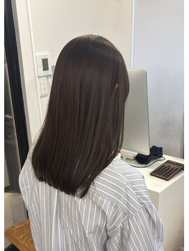 アコロン(acoron) 透明感グレージュ　新宿新宿/髪質改善髪質改善/透明感カラー
