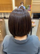 ヘアリゾート粋 トゥジュ 池袋東口店(tujuh)&nbsp;ショートボブ/ココアブラウン