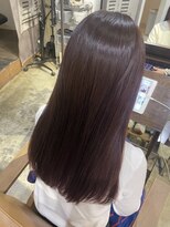 アオヘアー(ao hair)&nbsp;ほんのりピンクカラー＋レイヤーカット