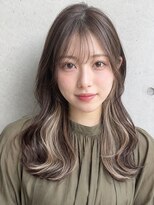 フレイムス ヘア アンド リラックス 高崎駅西口店(Frames hair&relax)&nbsp;20代30代40代★大人可愛いインナーカラーくびれミディアム