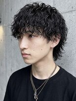 ヘッドストック(HEAD STOCK)&nbsp;サーフカールウルフシャドウパーマウルフサーフバックウルフ