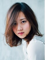 ヘアメイク パッセージ 千歳船橋店(hair make passage) 大人切りっぱなしボブスタイル