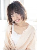 くせ毛を生かして♪ニュアンスボブパーマ