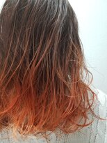 ポッシュ 原宿店(HAIR＆MAKE POSH) カッパーオレンジ
