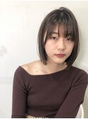 【 Devellope.】シンプルボブ　ストレート　アーモンドボブ