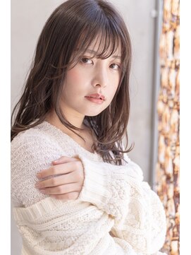 エース (ACE) ACE シースルーバング×ニュアンスカール