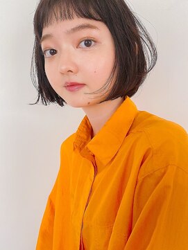 フィルムス 柏(FILMS) 暗めカラー/ショートボブ/マロンベージュ/くすみベージュ/柏