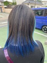 ヘアアンドメイクビ美(Be) ブルーグラデーション