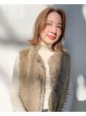 ブリーチストレート×ボブ ○堀越太真樹 縮毛矯正