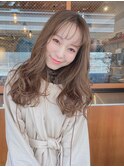 ゆるふわレイヤー/大人可愛いフォギーベージュ