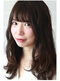 20代30代40代50代 色っぽふんわりミディの重軽ウェーブヘア♪