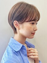 ハピネス クローバー 学園前店(Happiness CLOVER)&nbsp;丸みショート/髪質改善/ベージュ/透明感/20代30代40代50代