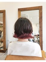 ヨハク(yohak) 裾カラー×ピンク