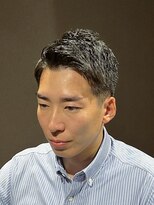 ビーダンディー(Bee dandy) ビジネスフォーマル ベリーショート ツーブロ 七三オールバック