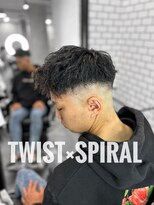 トップバイスリーナイン(TOP by THREE NINE)&nbsp;ツイストスパイラルパーマ