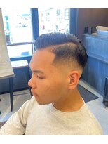 クフィア メンズヘアー カンポ 難波店(CUFFIA MEN'S HAIR CAMPO)&nbsp;スキンフェード　パートスタイル