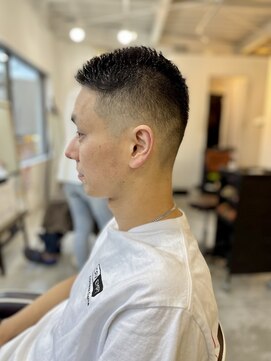 ソイクフ(SOY KUFU) MEN’S HAIR マッシュパーマアッシュブラックカルマパーマ
