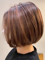 オンカラー(ON.COLOR)&nbsp;大人ハイライトベージュショート40代50代