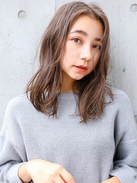 アンドレイ 表参道(andrey) 魅力倍増カール/セミディ/シアーカラー/姫カット/ダークアッシュ