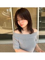 ケーツー 谷町(K-two)&nbsp;ミディアムレイヤーカット*ミディアムヘア*30代40代50代OK