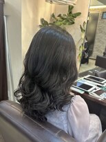 キャラ 池袋本店(CHARA) 多毛を活かしたボリューミーなコテ巻き風パーマ♪【貴也】