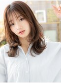 大人美人外国人風ニュアンスパーマセミディh3志木20代30代40代