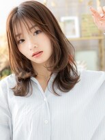 カバーヘア ブリス 志木南口駅前店(COVER HAIR bliss)&nbsp;大人美人外国人風ニュアンスパーマセミディh3志木20代30代40代