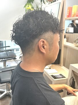 サロンドジョー(salon de joe) メンズパーマツイストスパイラルパーマニュアンスパーマショート