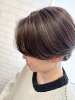 ロマンヤカタ ファース(ROMAN YAKATA fars) 髪質改善 ニュアンス ハイライトカラー マッシュ@3/9田代