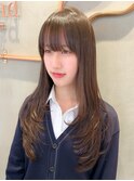 ■着物ヘアフェミニンロング似合わせカットウェーブミディアムq